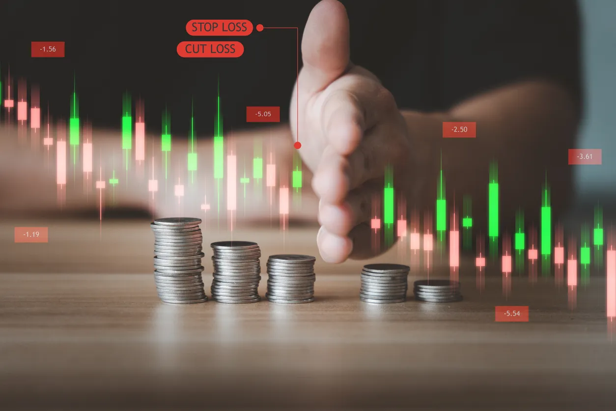 損切りの重要性のイメージ