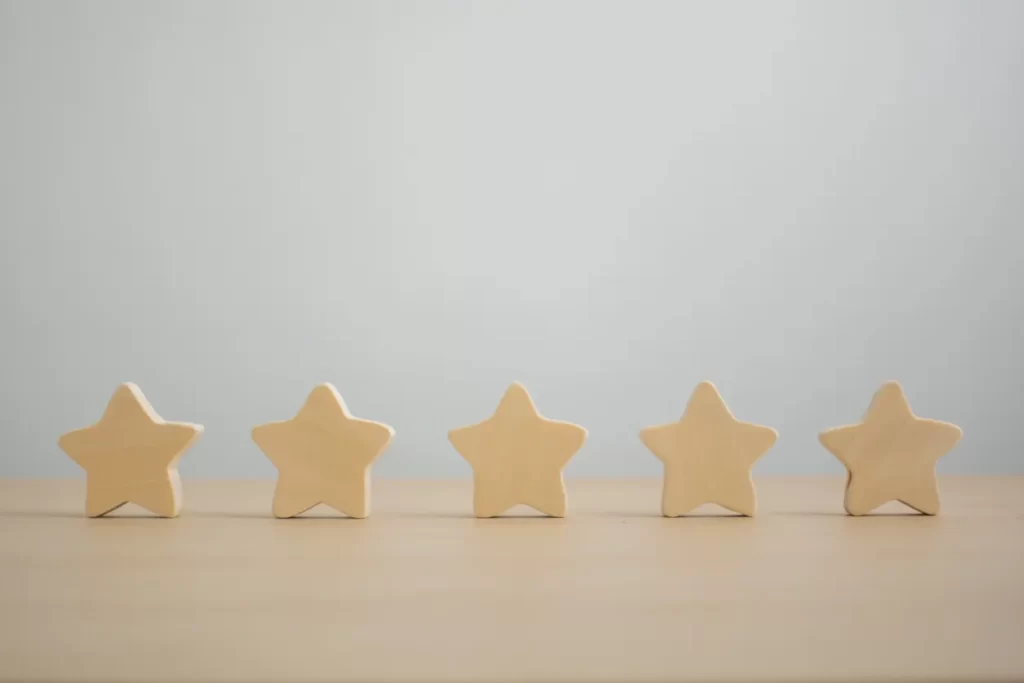 5つのポイントのイメージ