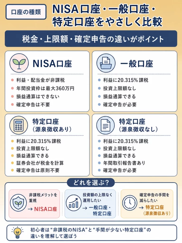 NISAの預り区分とはのイメージ