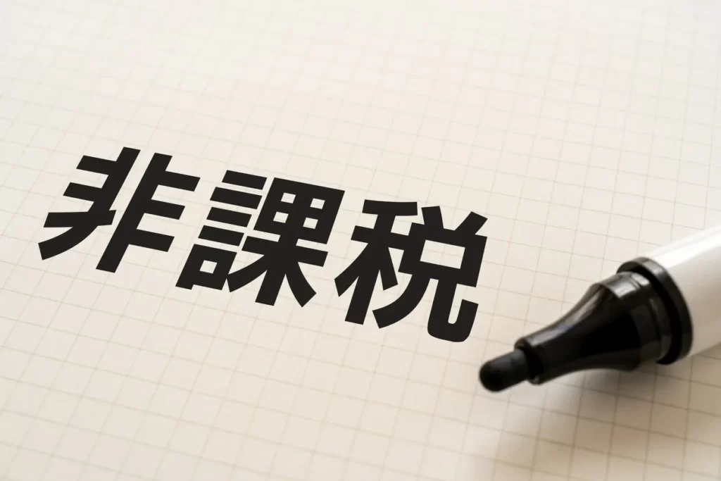 非課税の預かり区分