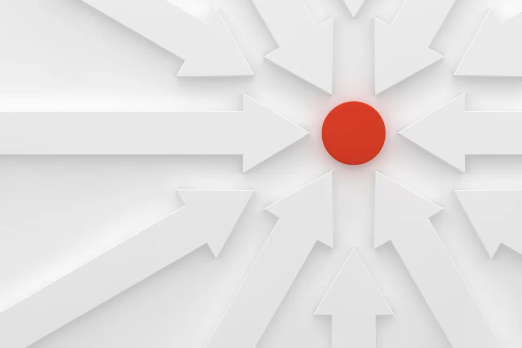 競合他社の業績比較のイメージ