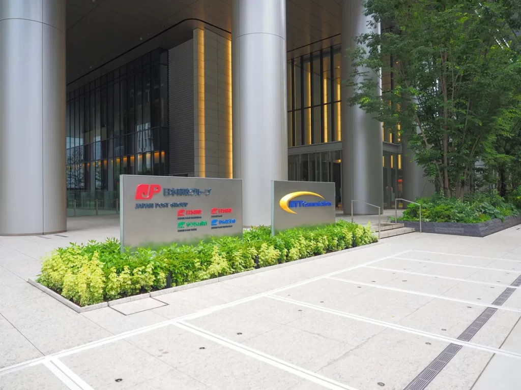 日本郵政の事業内容のイメージ