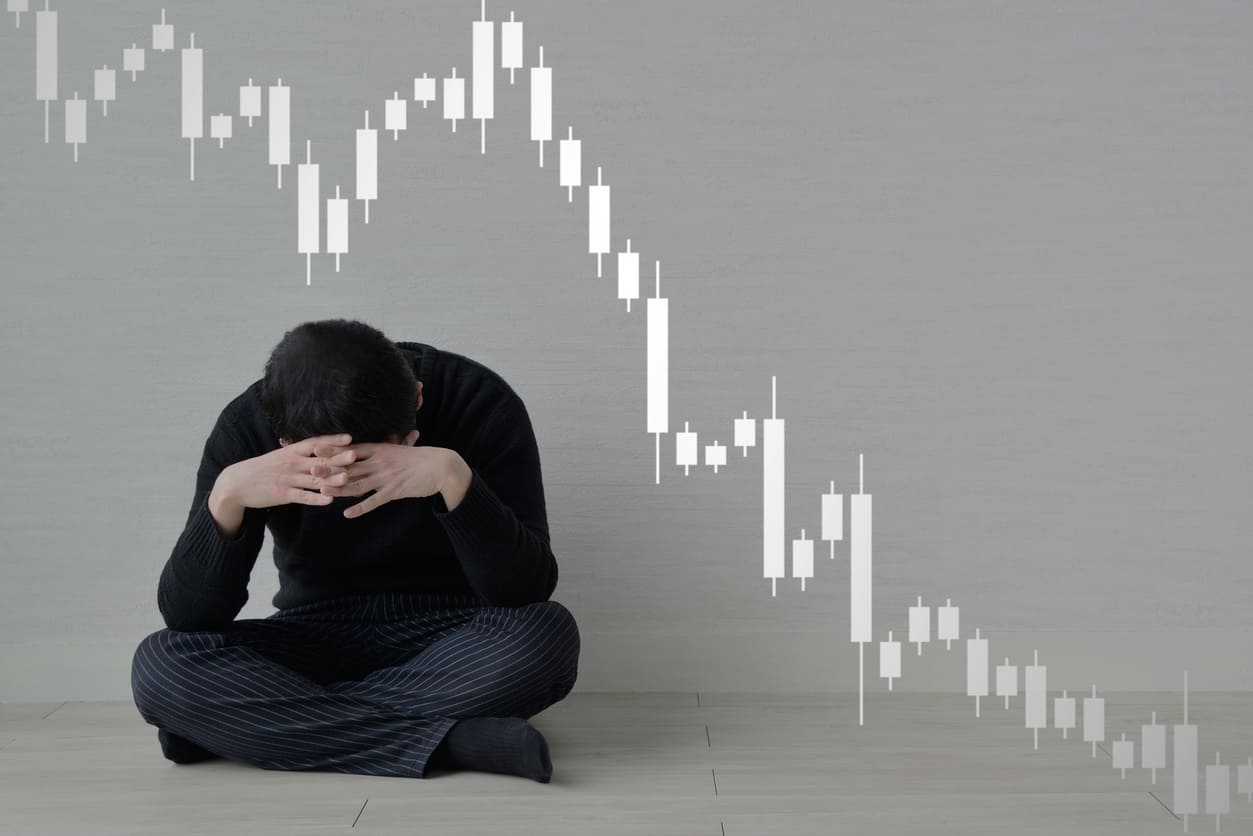 投資信託がマイナスのときは放置すべきのイメージ