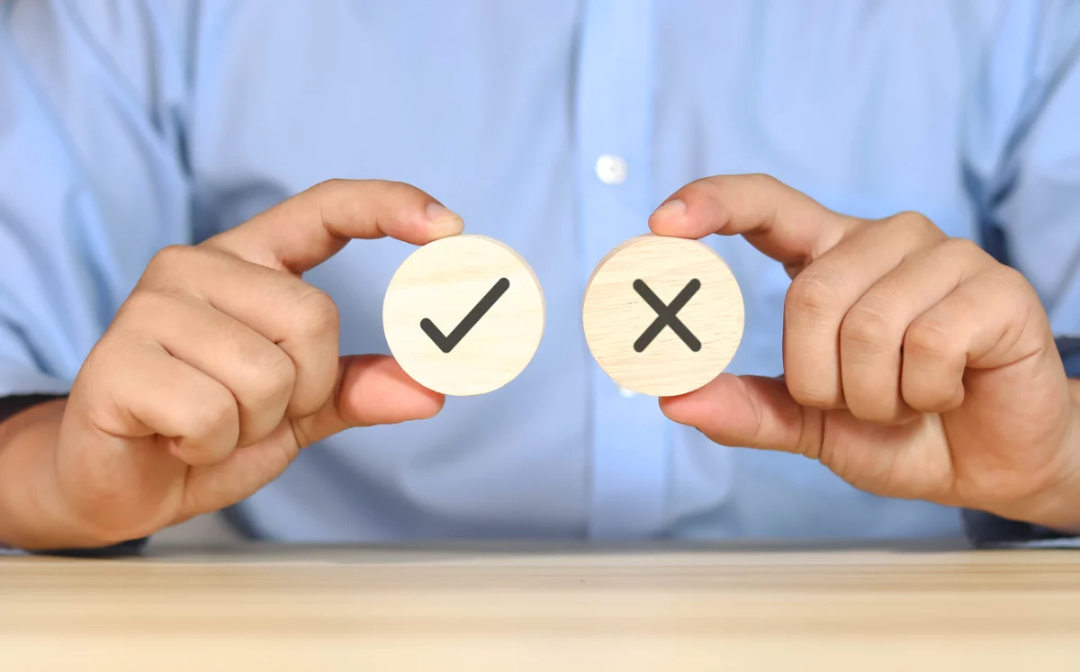 ETFと個別株のメリット・デメリットのイメージ