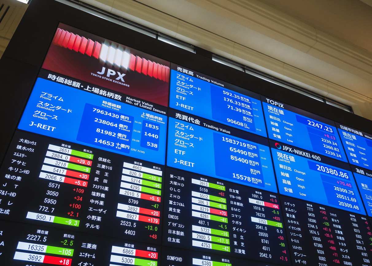 日本オラクルの株価