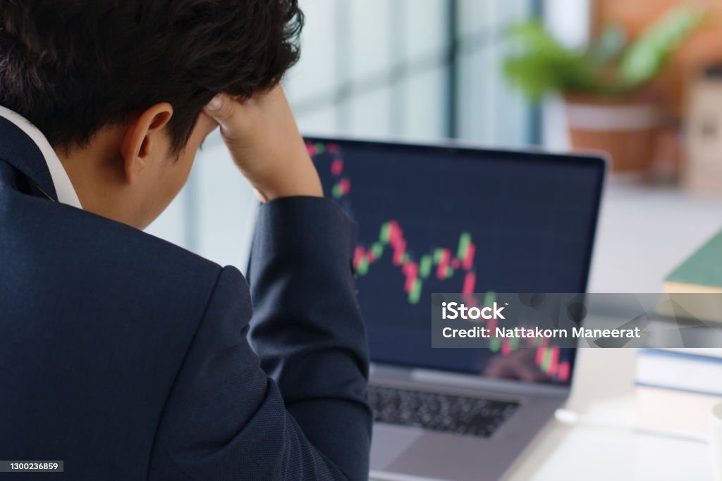 株式投資がうまくいっていない人のイメージ