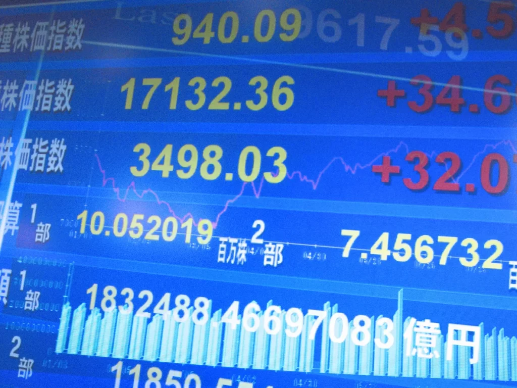 ヤクルトの株価のイメージ